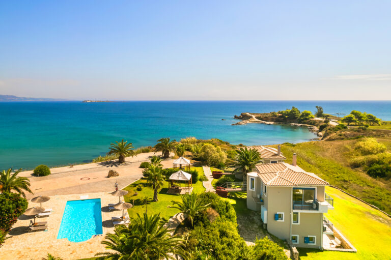 Photoshooting hotels and villas, Greece